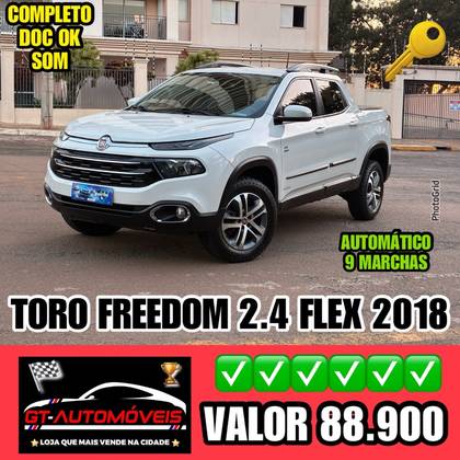 FIAT TORO 2.4 16V MULTIAIR FLEX FREEDOM AT9 FIAT TORO 2.4 16V MULTIAIR FLEX FREEDOM AT9